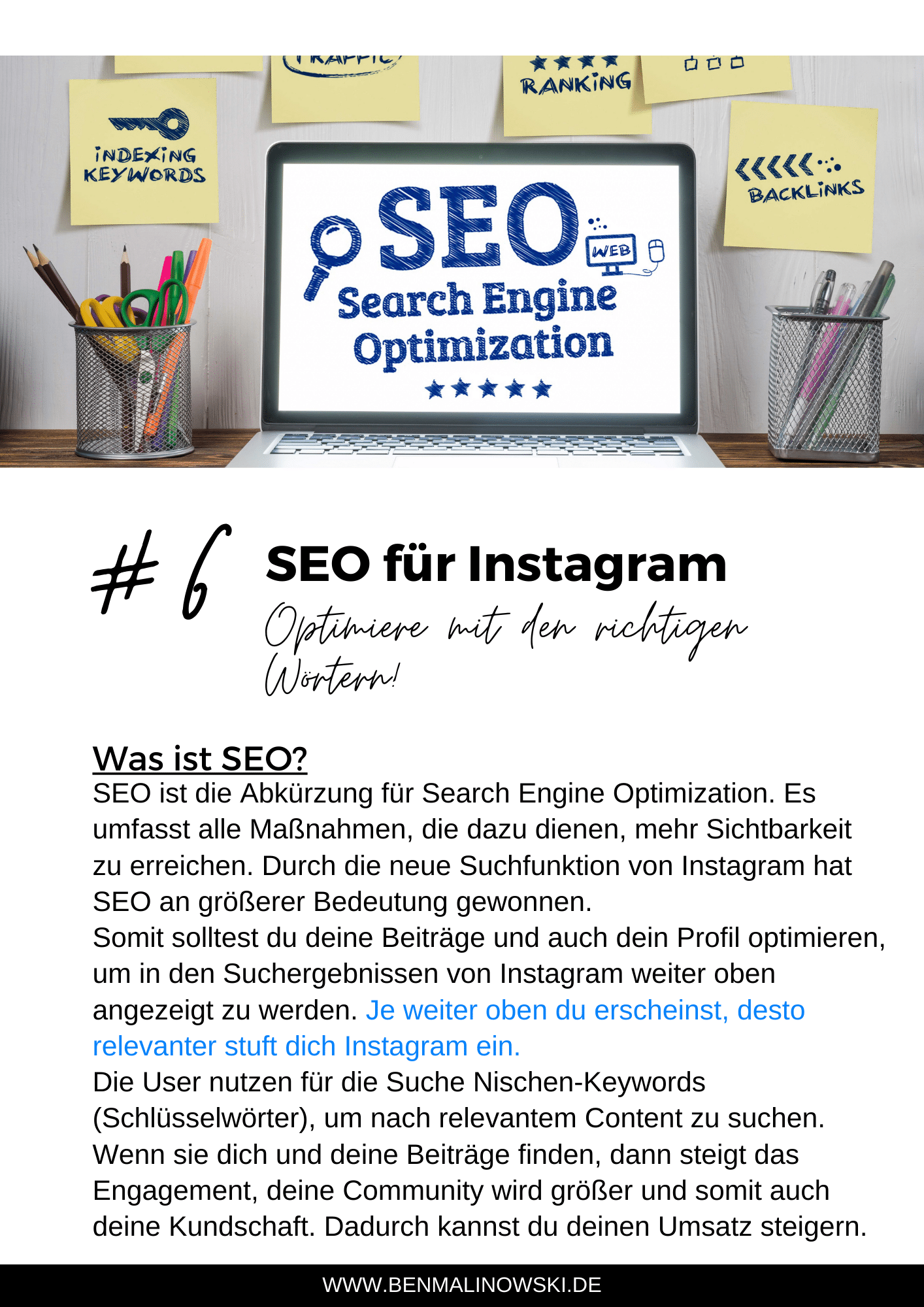 SEO für Instagram